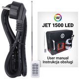Light4Me JET-1500LED Máquina de niebla vertical LED