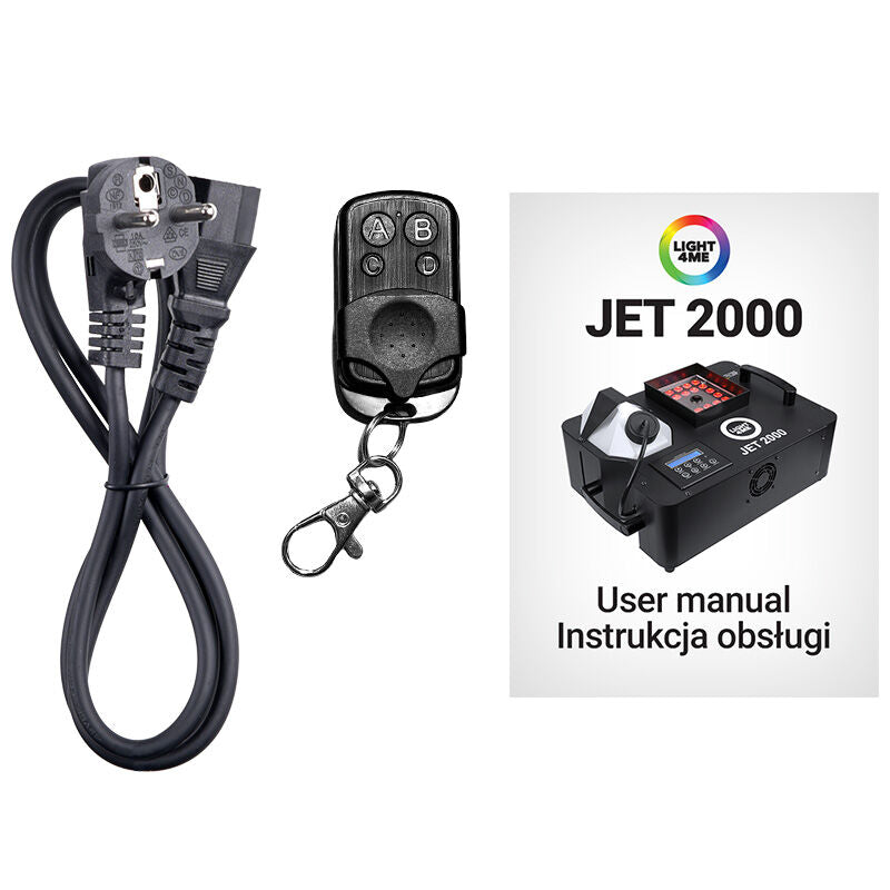 Light4 Me JET 2000 máquina de humo vertical