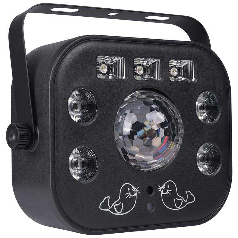 LIGHT4ME MULTIFASE multiefecto lavado UV con destello LED