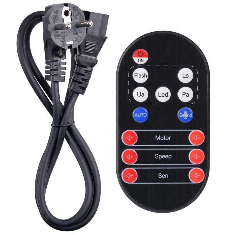 LIGHT4ME MULTIFASE multiefecto lavado UV con destello LED