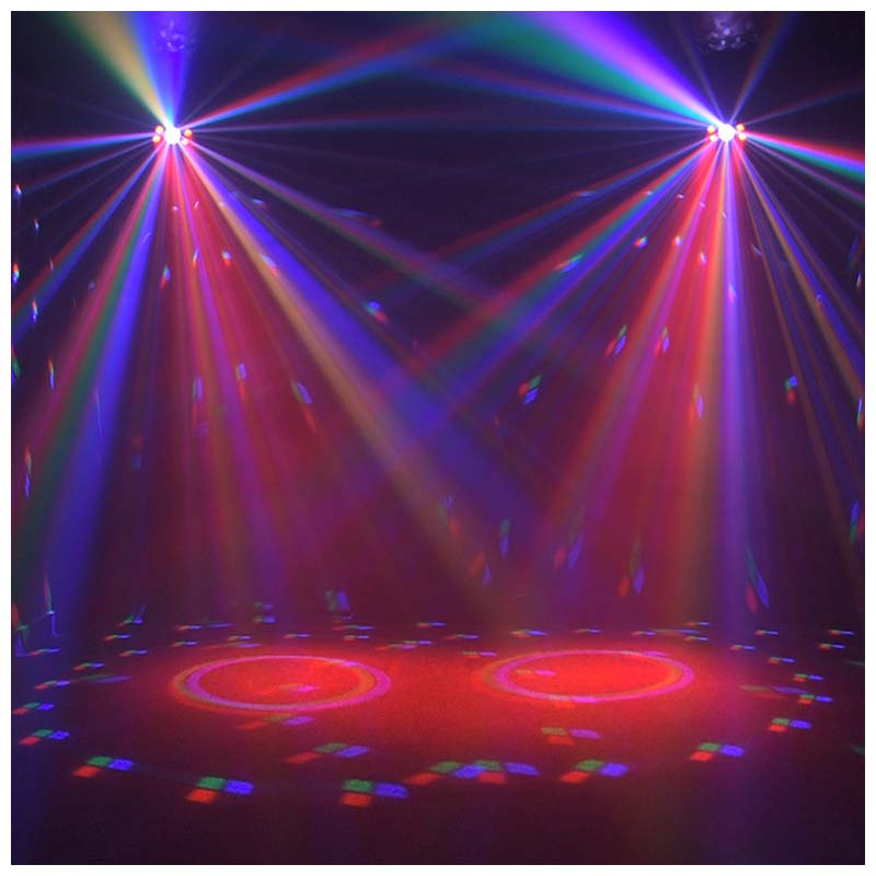LIGHT4ME MULTIFASE multiefecto lavado UV con destello LED