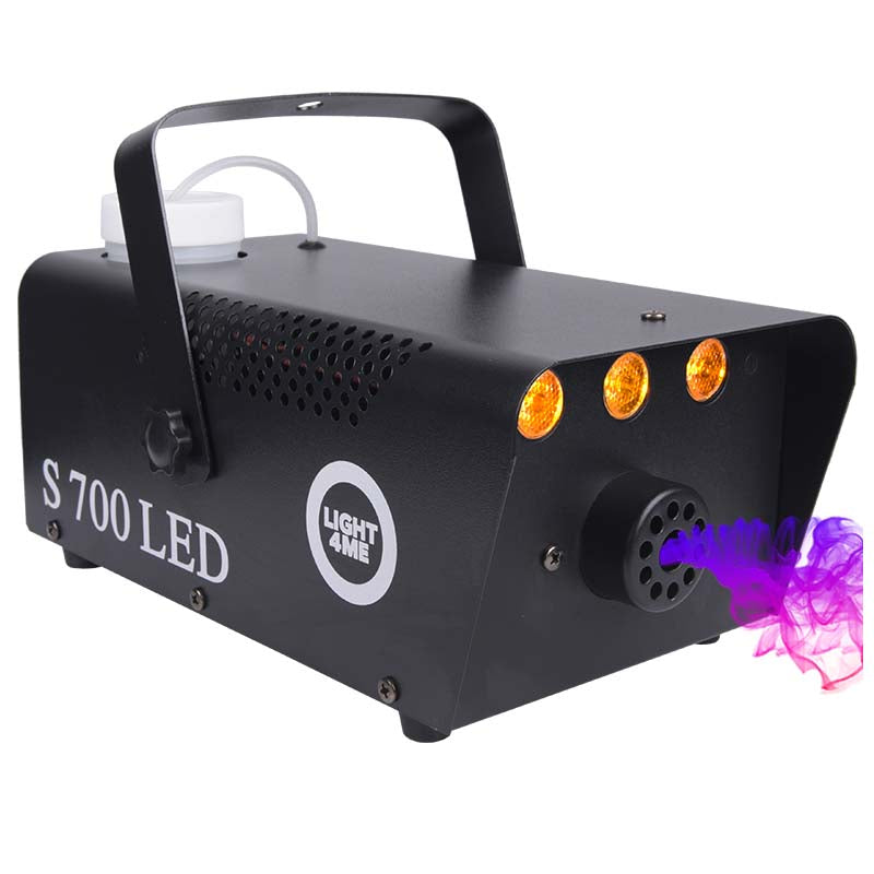 LIGHT4ME S 700W LED generador de efectos de máquina de humo y niebla con mando a distancia