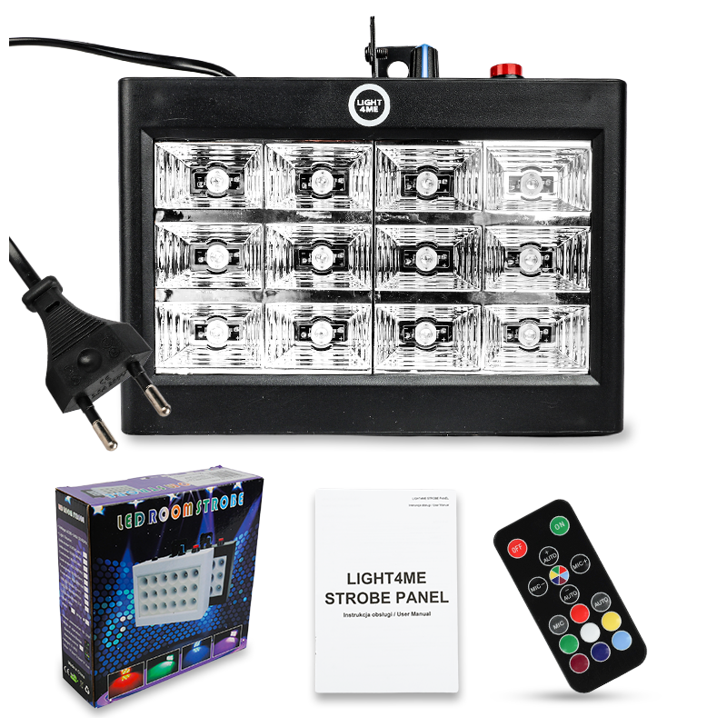 Light4Me Panel estroboscópico RGB LED