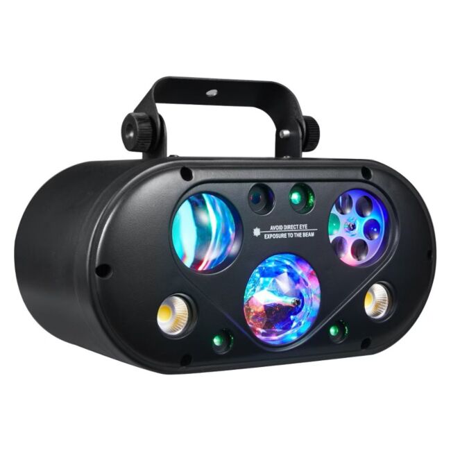 Lámpara de efectos múltiples LIGHT4ME ULTRABOX 1 RGBA 6 LED