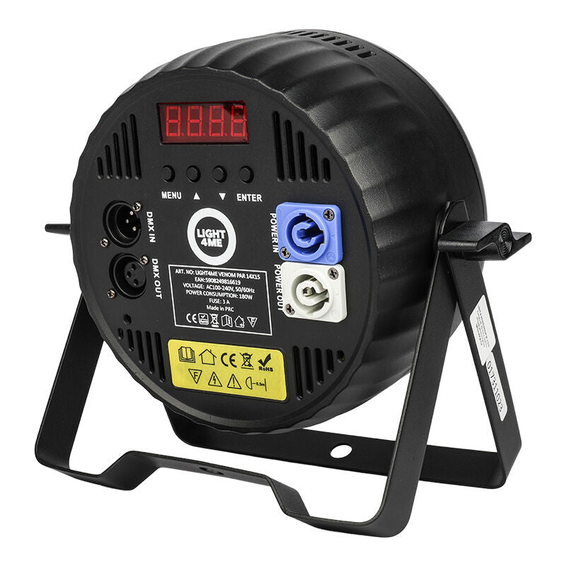 Light4Me Venom PAR 14x15 RGBW foco LED PAR