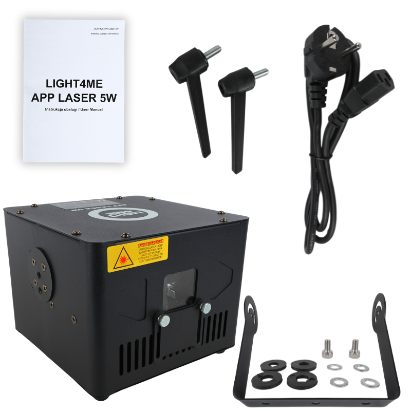 Light4Me 5 W laser con RGB y control mediante app