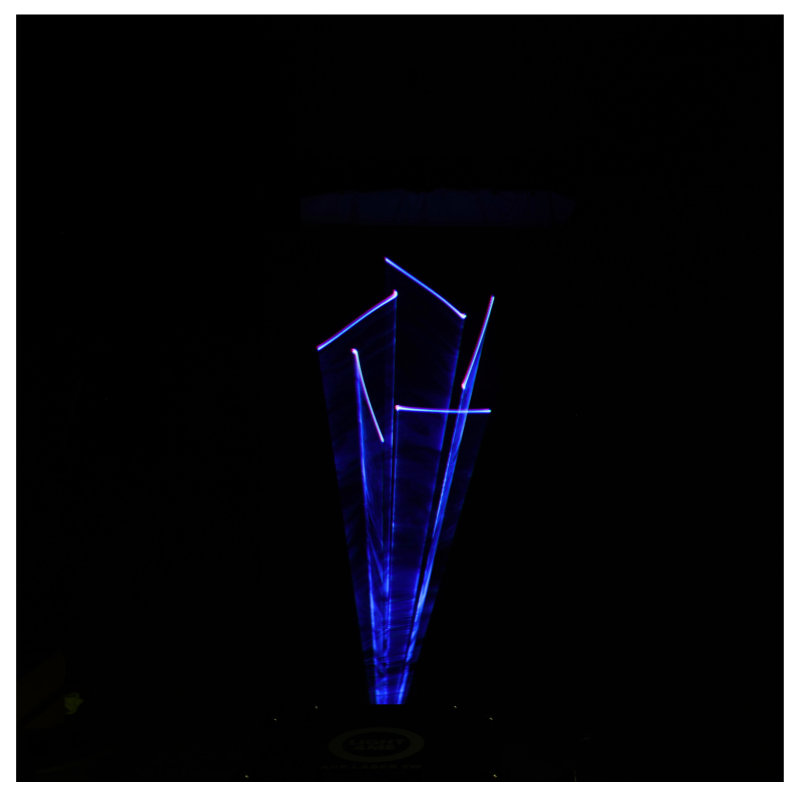 Light4Me 5 W laser con RGB y control mediante app