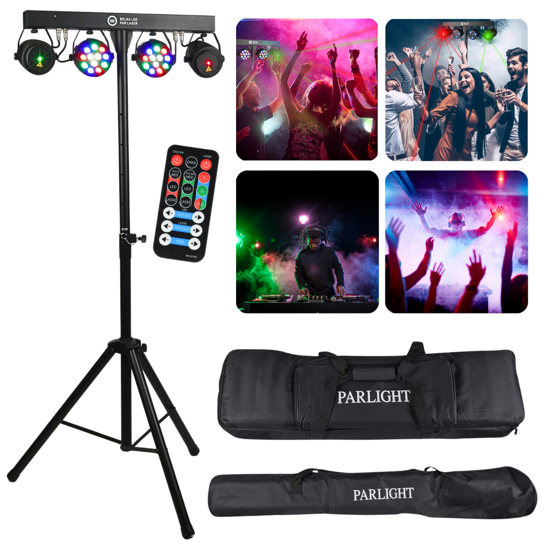 Light4Me T-BAR LED Láser PAR-sistema
