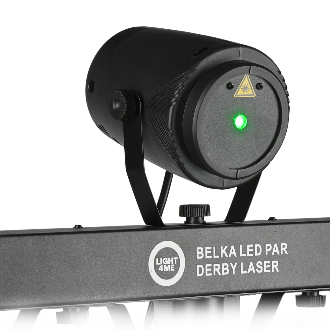 Light4Me T-Bar LED PAR Derby Láser MultiBar