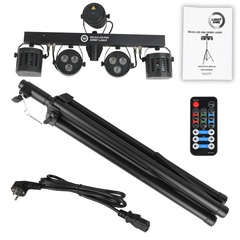 Light4Me T-Bar LED PAR Derby Láser MultiBar