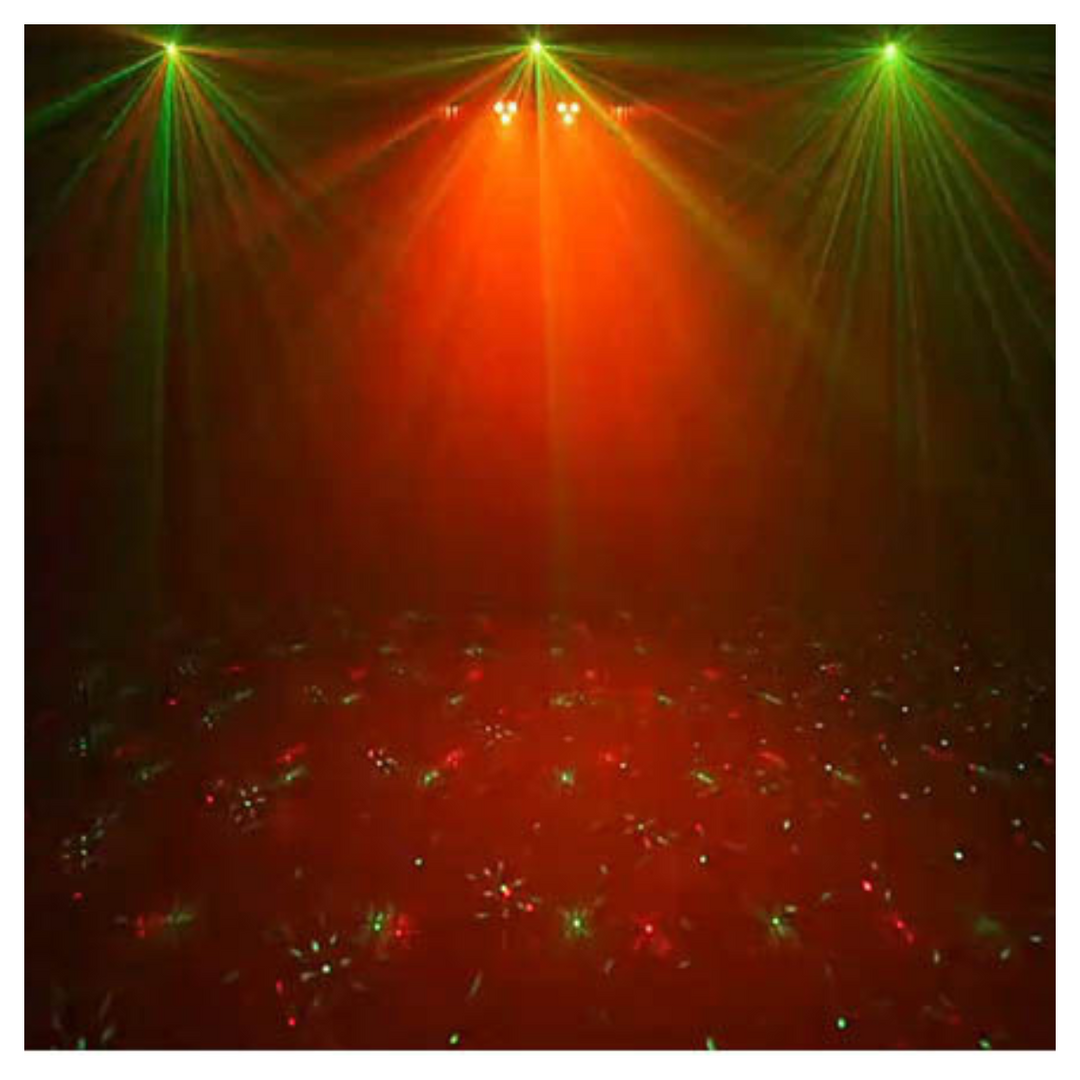 Light4Me T-Bar LED PAR Derby Láser MultiBar
