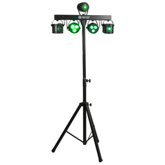 Light4Me T-Bar LED PAR Derby Láser MultiBar