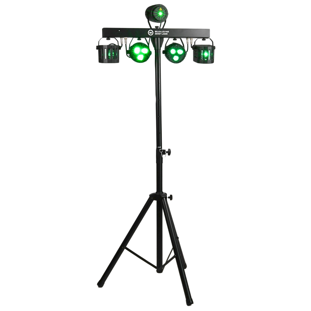 Light4Me T-Bar LED PAR Derby Láser MultiBar