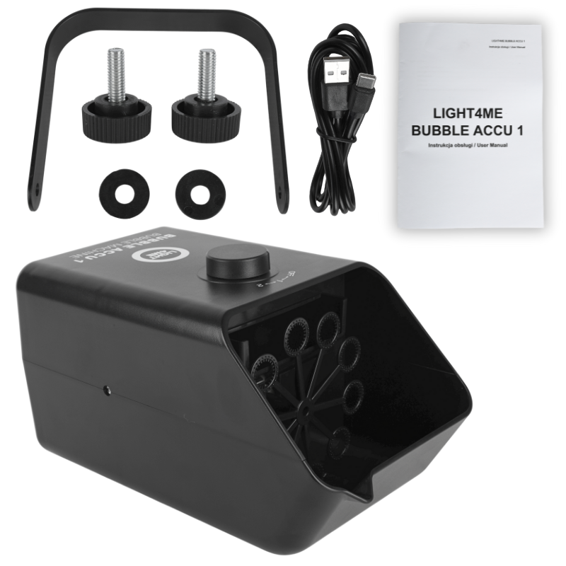Light4Me ACCU 1 Máquina de burbujas a batería