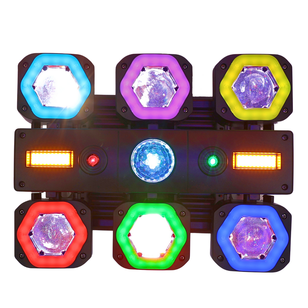 LIGHT4ME CLUBMIX iluminación multiefecto móvil