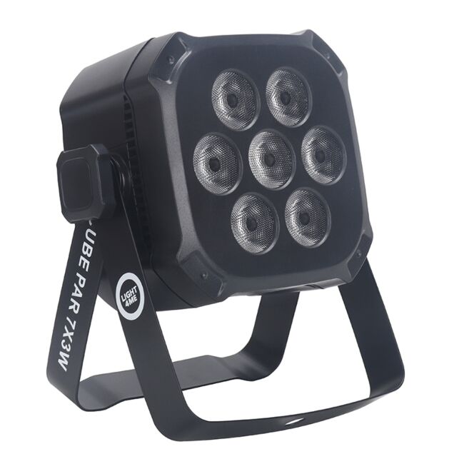 LIGHT4ME CUBE PAR 7X3W par spotlight belysning