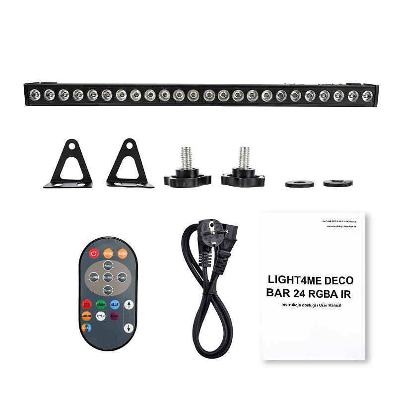 LIGHT4ME DECO BAR 24 RGBA Tira de luces IR