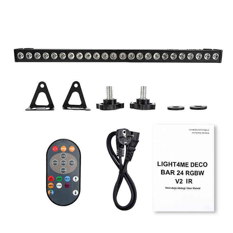 Light4Me Barra decorativa 24 RGBW V2 IR