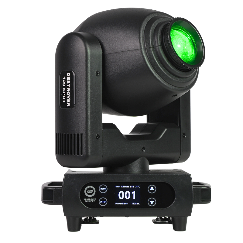 Light4Me Destroyer 120 W Spot Cabezas Móviles LED