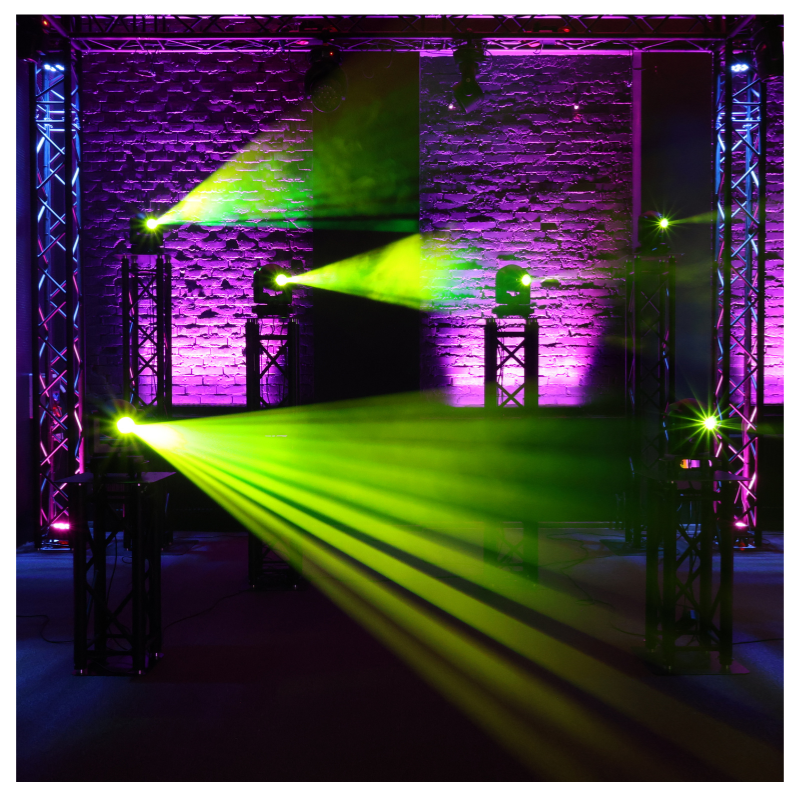 Light4Me Destroyer 120 W Spot Cabezas Móviles LED