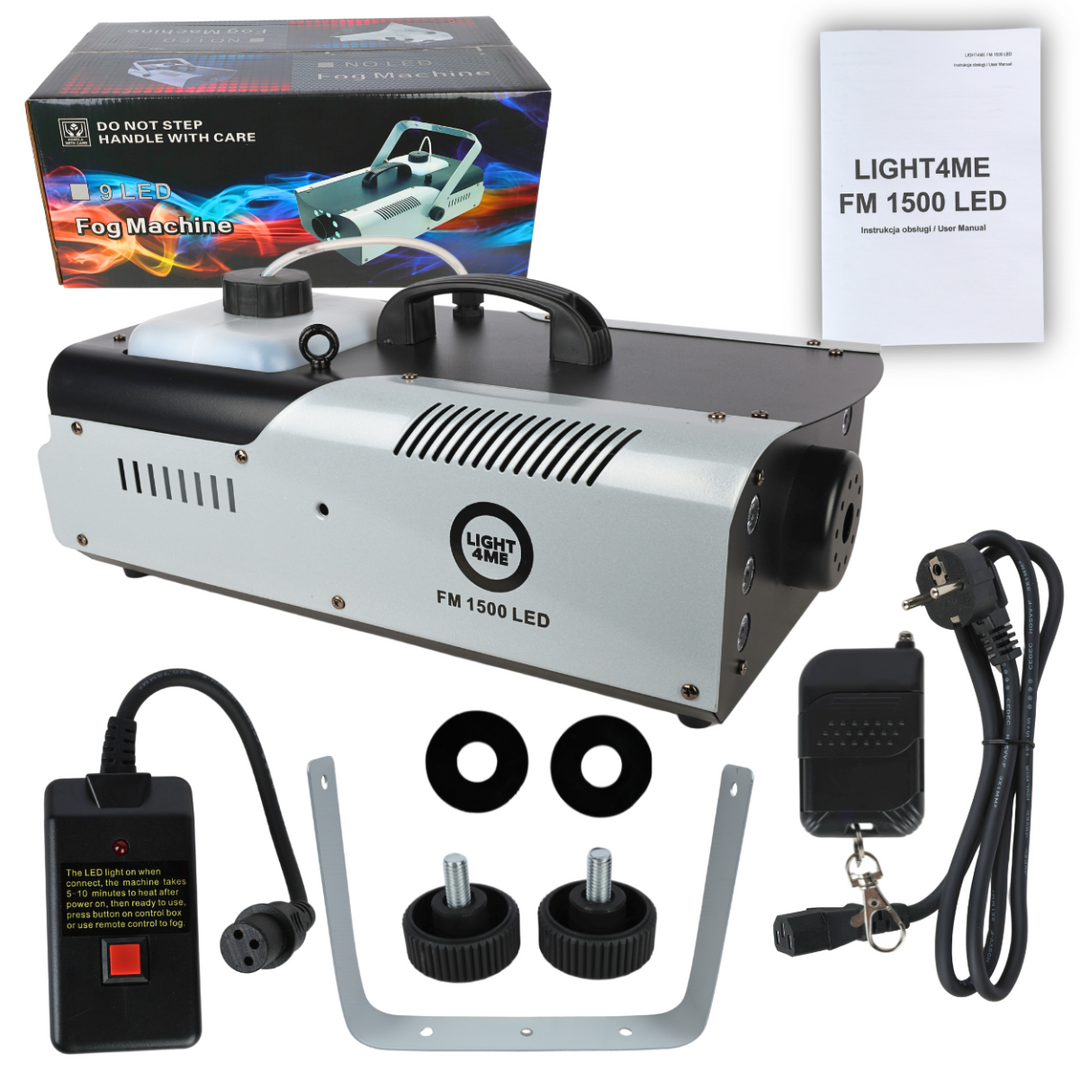 LIGHT4ME FM 1500 LED máquina de humo