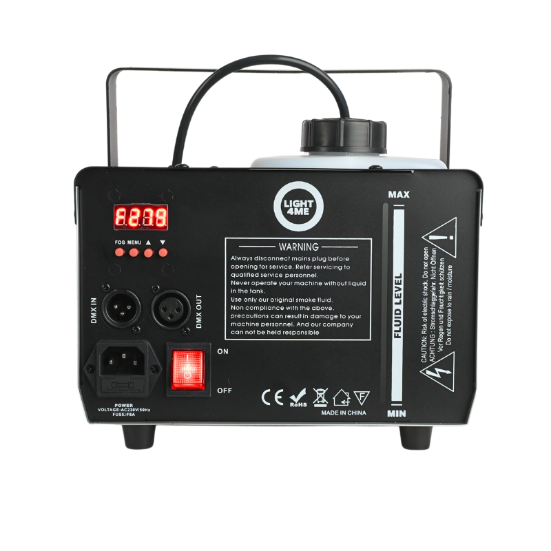 Light4Me FOG 1500 LED Máquina de niebla con DMX
