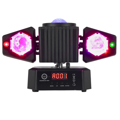 LIGHT4ME MADNESS 4IN1 RGBW efecto de luz LED múltiple