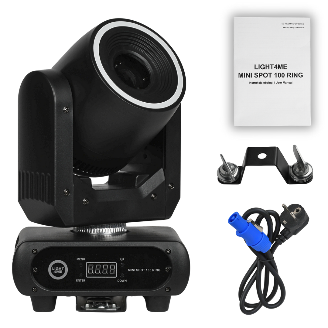 LIGHT4ME MINI SPOT 100 RING moving head spot