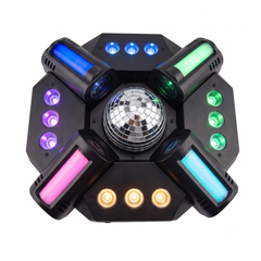 LIGHT4ME MULTIX 3 en 1 LED-lámpara de escenario multiefecto