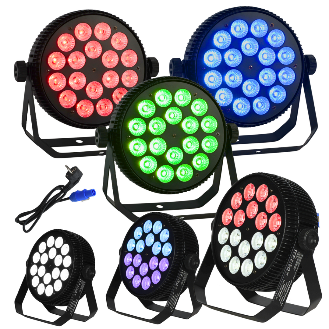 Light4Me Party PAR 18x10W RGBW LED
