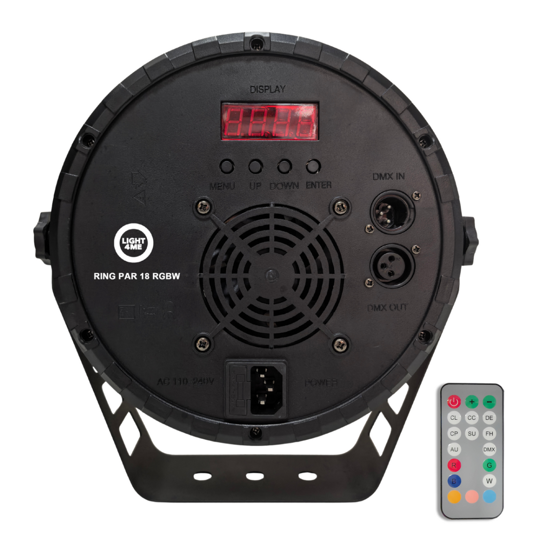 LIGHT4ME RING PAR 18 RGBW efecto foco de escenario