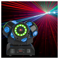LIGHT4ME SID PRO 5-en-1 lámpara de multiefecto móvil