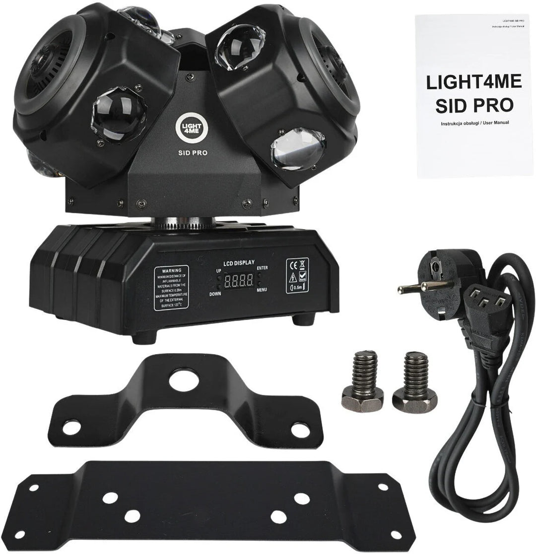 LIGHT4ME SID PRO 5-en-1 lámpara de multiefecto móvil