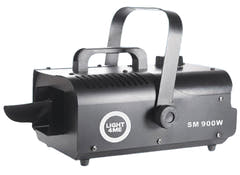 LIGHT4ME SM 900W máquina de nieve con mando a distancia, negra