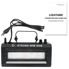 LIGHT4ME STROBE 60W RGB efecto de luz strobe