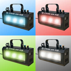 LIGHT4ME STROBE 60W RGB efecto de luz strobe