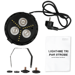 Light4Me TRI PAR estroboscópico LED