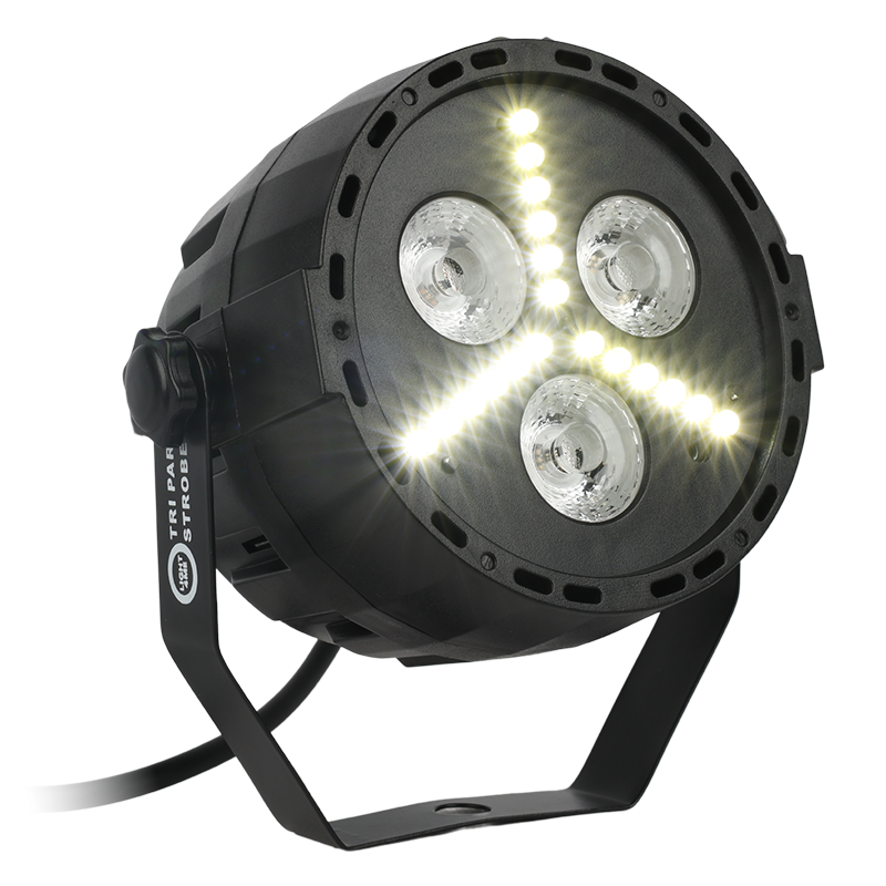 Light4Me TRI PAR estroboscópico LED
