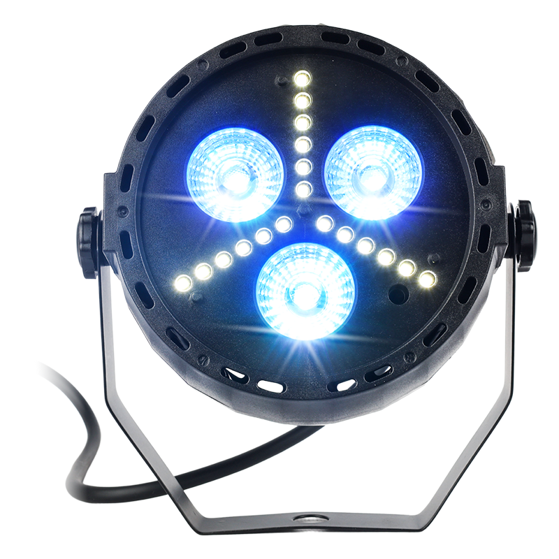 Light4Me TRI PAR estroboscópico LED