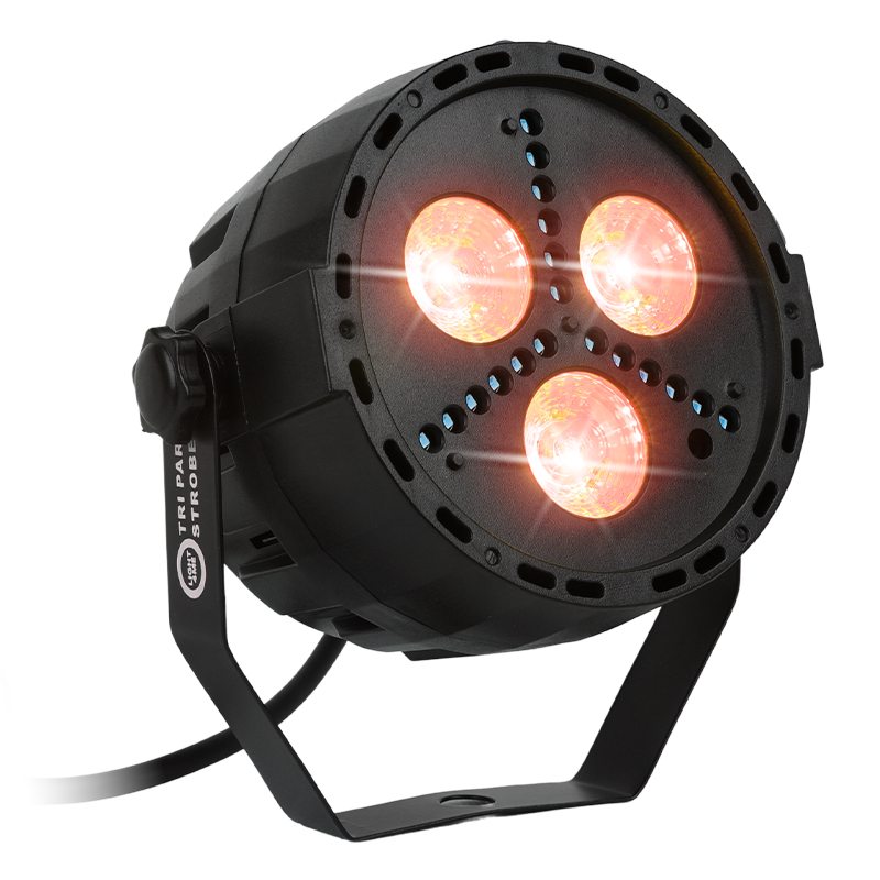Light4Me TRI PAR estroboscópico LED