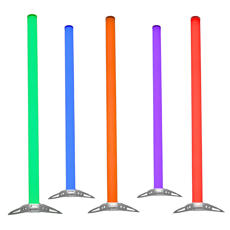 Lámpara de suelo LIGHT4ME TUBE con iluminación de tubo