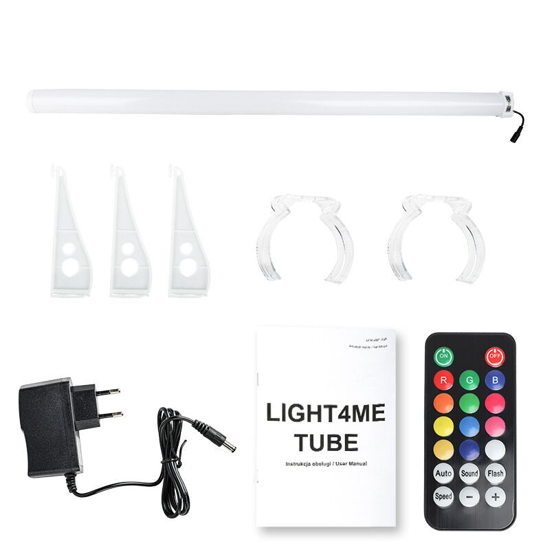 Lámpara de suelo LIGHT4ME TUBE con iluminación de tubo