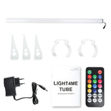 Lámpara de suelo LIGHT4ME TUBE con iluminación de tubo