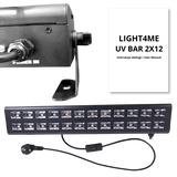 LIGHT4ME UV BAR 2X12 tira de efecto luminoso sc