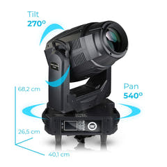 Light4Me Venom híbrido 470W LED CMY
