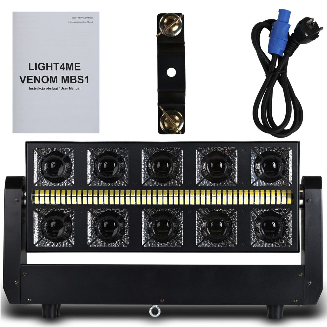 Light4Me Venom MBS1 Moving Strobe