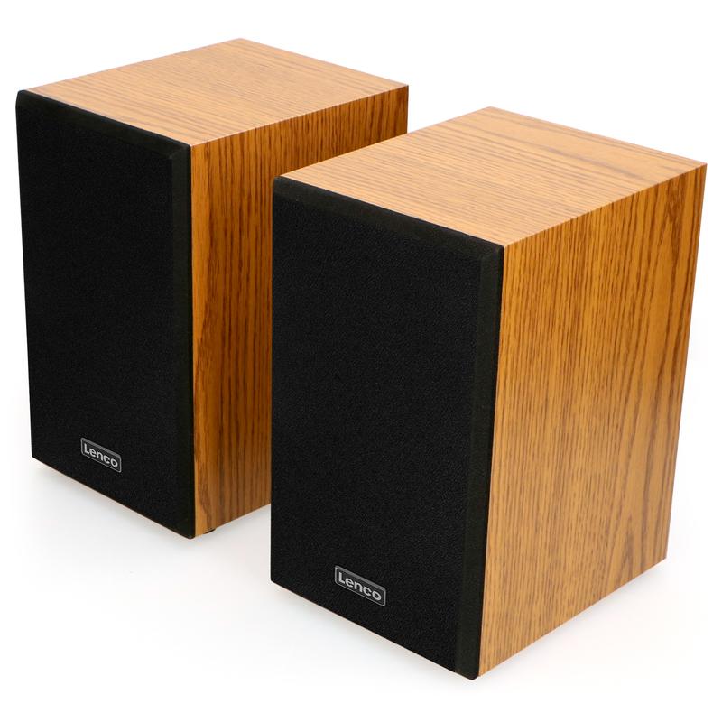 Lenco LS-300 Tocadiscos con Altavoces (Madera)