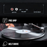 House of Marley Stir It Up Bluetooth Tocadiscos (Negro)
