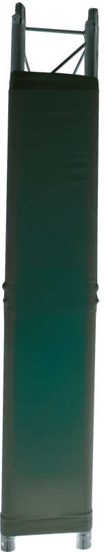 Cubierta de Truss Triangular (Negro, 29cm, 100 cm)
