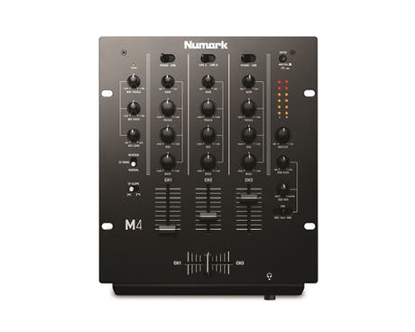 Numark M4 DJ Mixer (Negro)